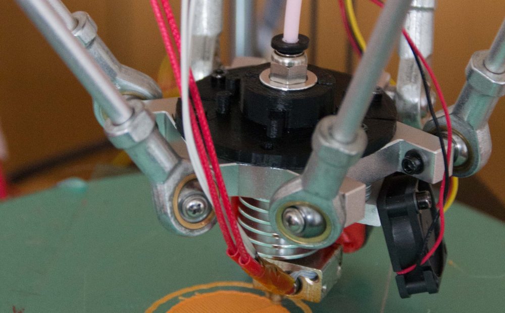 Hotend E3D y ventilador de capa