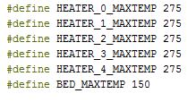 Marlin - Max Temperatures