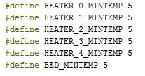 Marlin - Min Temperatures