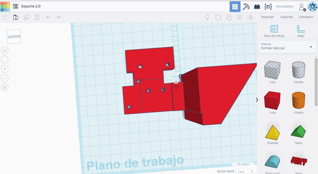 Tinkercad E3D para Anet e-10