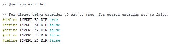 Marlin - inverting extruder