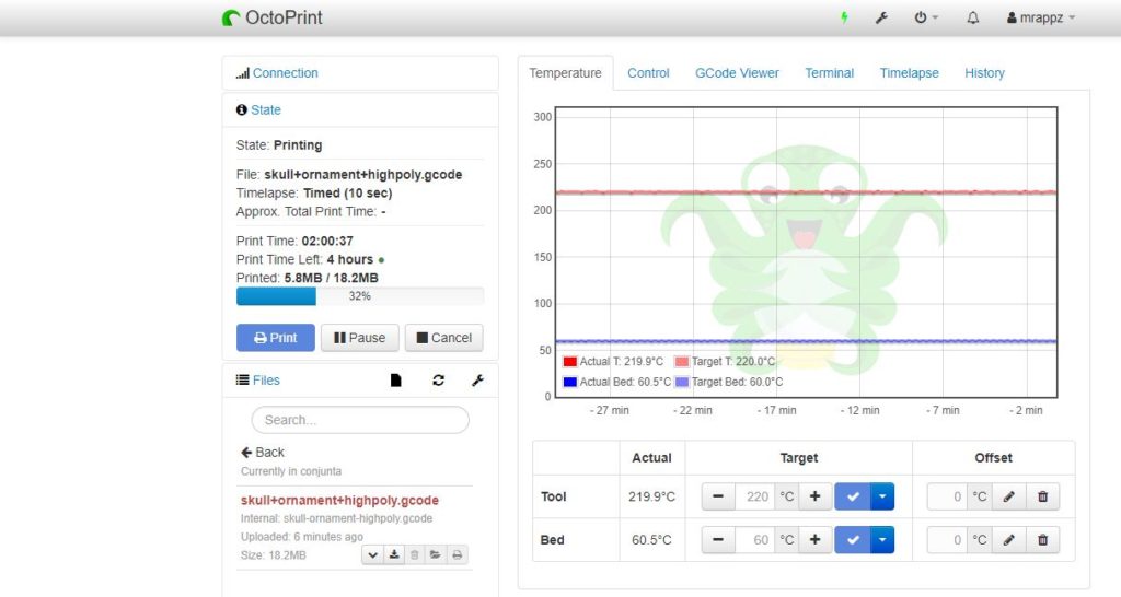 Octoprint - Principal