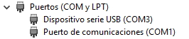 YAT Puerto COM - Duet WiFi